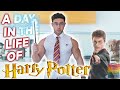 Bodybuilder tries a Day in the Life of Harry Potter | Zac Perna