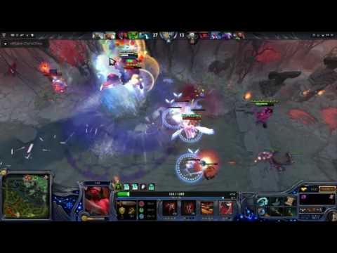 Dota 2 Shadow Demon tried to save Disruptor