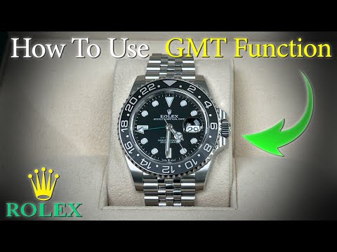 The CORRECT WAY to use The Rolex GMT Master II Function | 3 Times Zones?