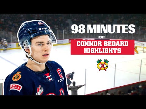 WATCH: 98 minutes of Connor Bedard Highlights 🤯 | Chicago Blackhawks