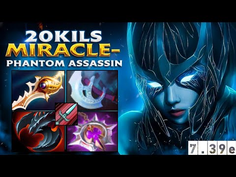 MIRACLE- PHANTOM ASSASSIN — Divine Rapier + Ultra Crit Carnage! ⚔️💥