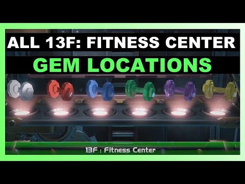 13F : Fitness Center - ALL GEM LOCATIONS - Luigi's Mansion 3 Guide (Floor 13) [1080p 60fps]