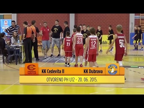 Otvoreno PH U12 Cedevita II - Dubrava, 20.06.2015.