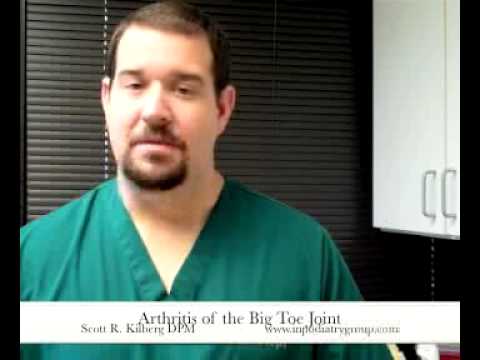 Arthritis Of The Big Toe Joint
