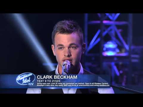Clark Beckham - Georgia On My Mind - American idol Runner Up 2015