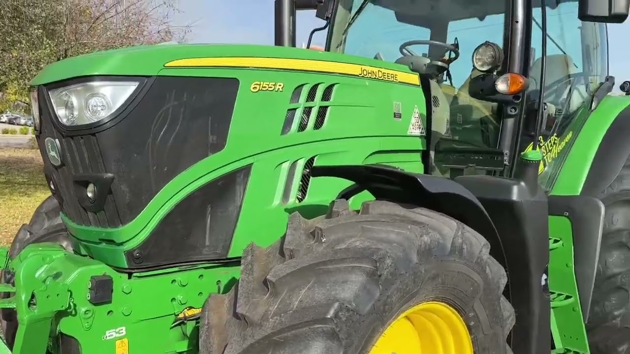 John Deere 6155R traktor
