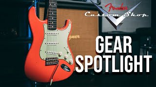 Video thumbnail for Fender Custom Shop 1961 Stratocaster Reissue Fiesta Red - Gear Spotlight by 90s Punk Rock Covers