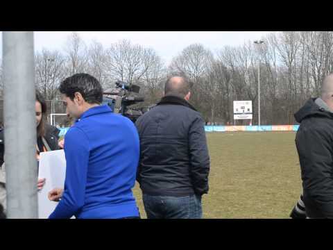 Nick van het Jeugdjournaal (opnames bij VV Leiden Jeugdtoernooi)