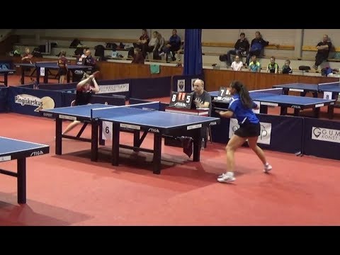 Highlights: GIRLEA Maria VS. MELNIKOVA Anastassia (Finlandia Junior Open 25-26.5.2019)