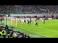 GOL DI GIROUD DALLO STADIO Milan 1x0 Salernitana 2022 23
