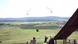 preview picture of video 'paragliding mieroszow'