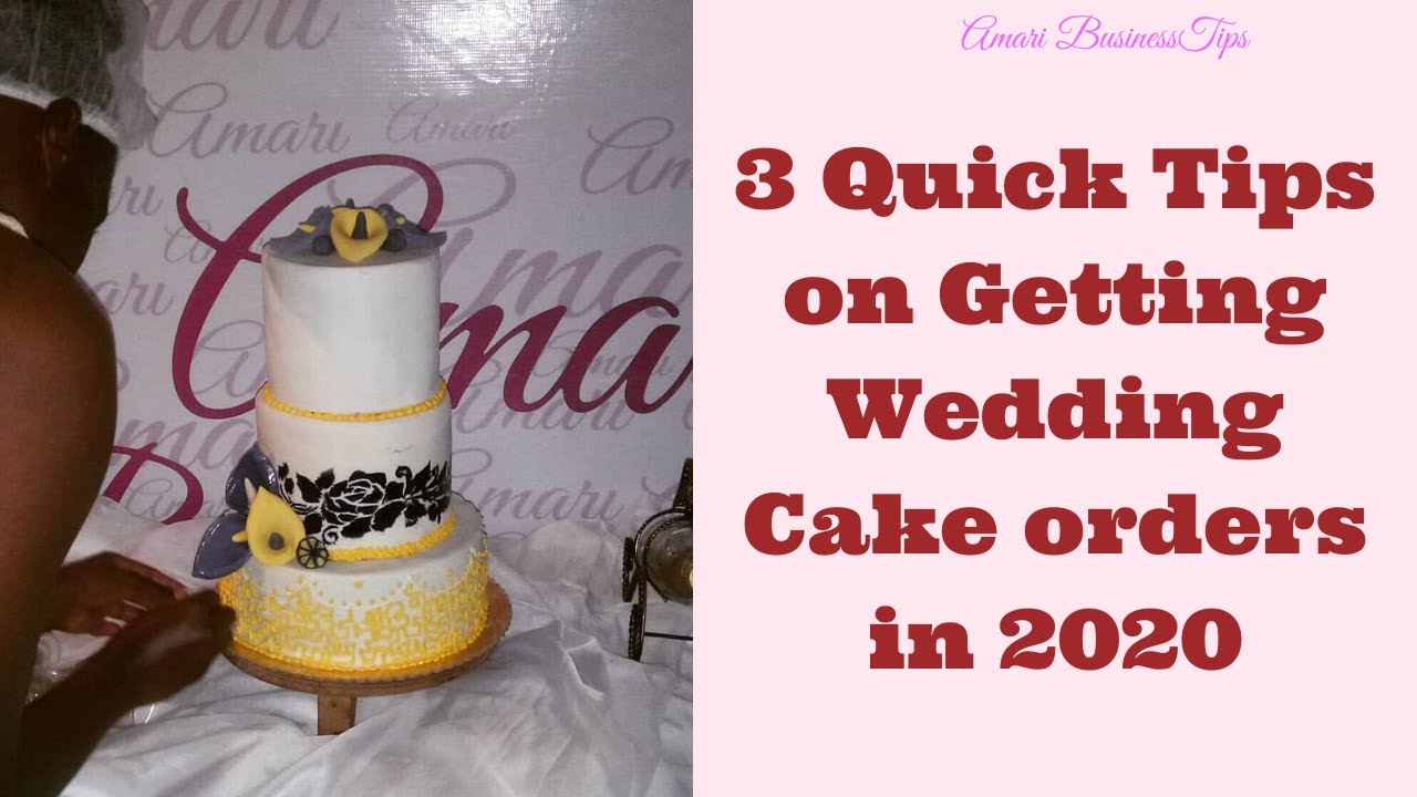 Where Can I Order Wedding Cake?