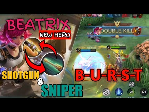 Sniper + Shotgun Beatrix = B-U-R-S-T !!! | Mobile Legends |