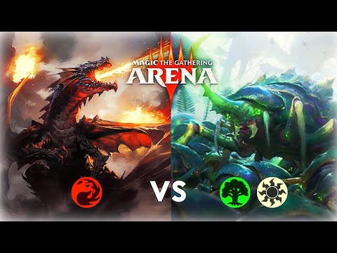 RED DRAGONS VS SCUTE SWARM MUTATE | MTG Arena Historic
