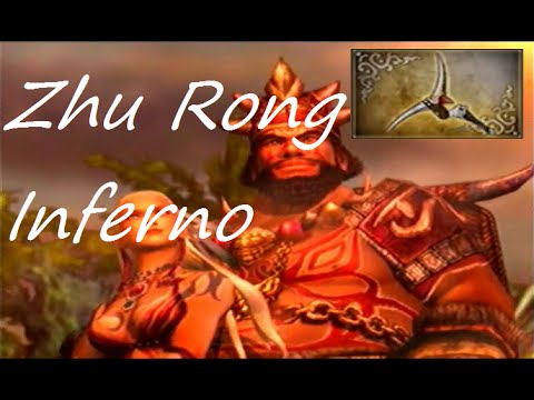 Let's Play Dynasty Warriors 5 #58 - Zhu Rong 4th Weapon - Inferno