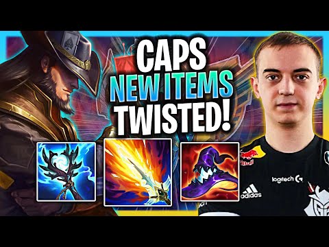 CAPS BRINGS BACK TWISTED FATE WITH NEW ITEMS! | G2 Caps Plays Twisted Fate Mid vs Akali!