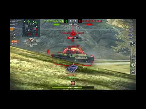 Leopard 1 on BLITZ 4.5k damage.