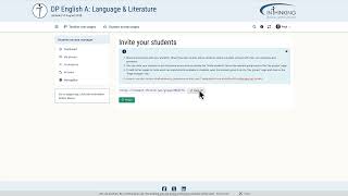 Setting Up Student Access - InThinking Site