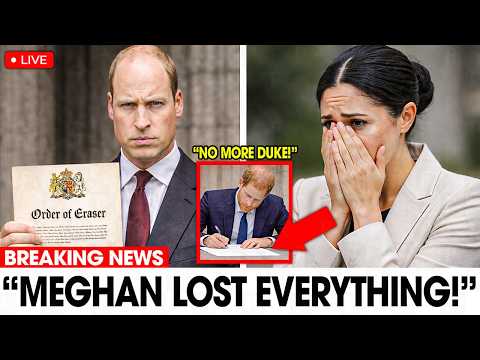 Prince William Blocks Meghan’s $37M Escape Plan - Harry Drops Royal Titles Forever