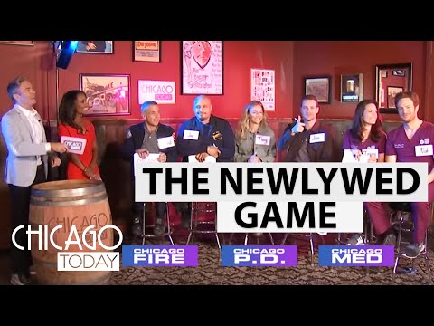 Actors From 'Chicago Fire,' 'Chicago Med,' and 'Chicago PD' Play Newlywed Game | NBC Chicago