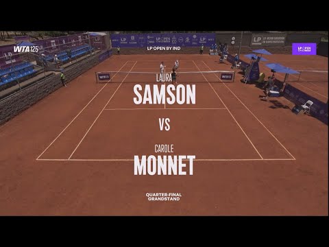 Laura Samson (CZE) vs Carole Monnet (FRA) - Game, Set, Match