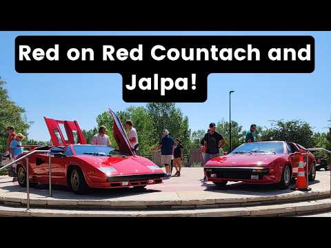 Driving the Lamborghini Jalpa and Comparison to the Countach