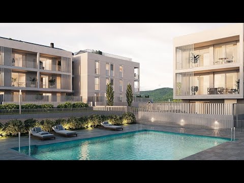 Kassia | Pisos con amplias terrazas y piscina en El Masnou