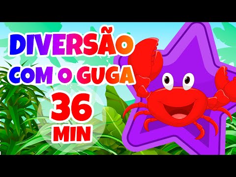 Diversão com o Guga - Giramille 36 min | Desenho Animado Musical