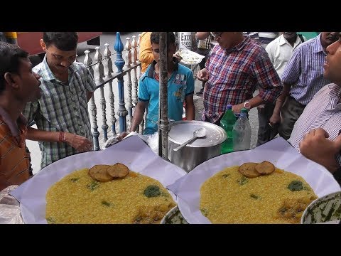 Just 22 Rs (0.31$) | Complete Your Healthy Lunch | World Record Cheapest Food in Kolkata Street Video