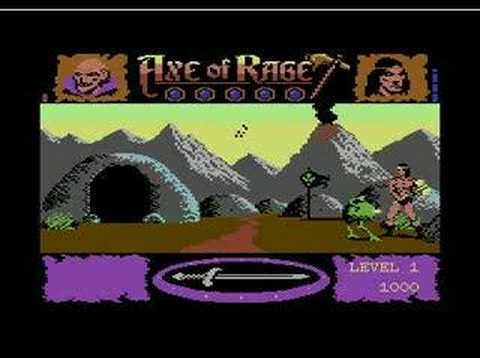 Obscure Game Theater - Axe of Rage - C64