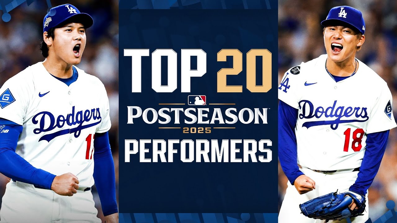 Top 20 Postseason Performers of 2025! (Ft. Yoshinobu Yamamoto, Shohei Ohtani, Ernie Clement & MORE!)