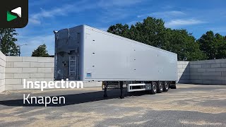Semi-remorque &agrave; plancher mobile Knapen Trailers K100 NEW! Z-SPEC 92m3 10mm SAF Liftachse neuf | Image 4 - Autoline