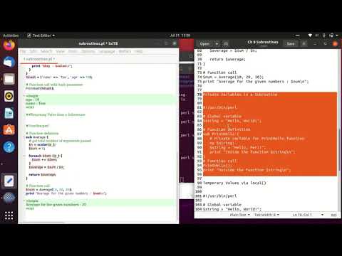 Ch 9 Formats in Perl Programming