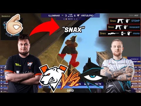 VIRTUS.PRO vs MISTRZ POLSKI !!! SNAX vs STOMP POJEDYNEK SNAJPERÓW - Virtus.Pro vs Illuminar