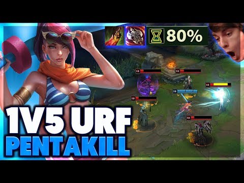 MOST BROKEN URF CHAMPION HANDS DOWN! FULL GAMEPLAY - BunnyFuFuu