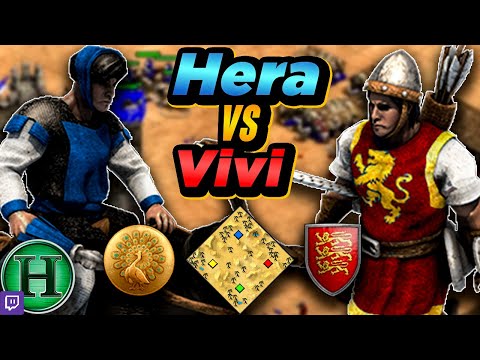 Burmese vs Britons | 1v1 Arabia | vs Vivi | AoE2