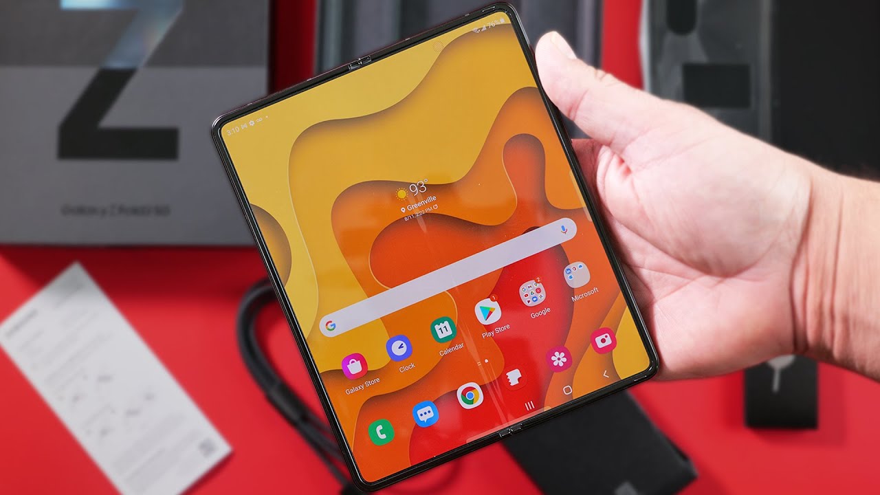 Galaxy Z Fold 3: Unboxing and first impressions