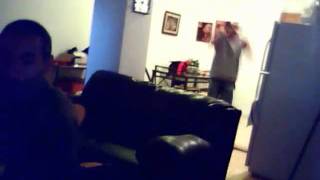 HELLO GOOD MORNING!!!!! funny man break dancing lmao