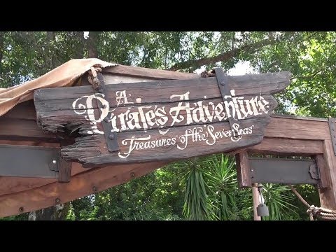 All 5 Maps! Interactive Pirates Adventure Game At Disney's Magic Kingdom!