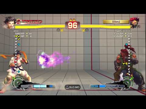 SSF4 AE Ver. 2012: elist [Makoto] vs. galtu [Akuma] - PSN Ranked Match