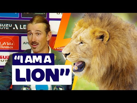 Goats, Lions… WHAT?! Adam Griffiths’ Wild Perth Glory Presser