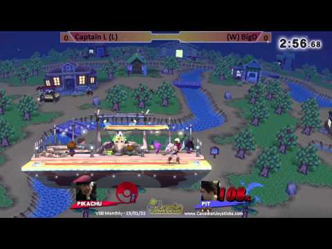 VSB Monthly 20 - Smash Singles - Captain L vs BigD (Grand Finals)