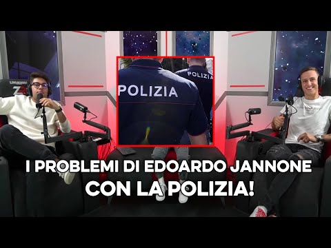 EDOARDO JANNONE PARLA DEI SUOI PROBLEMI CON LA POLIZIA!