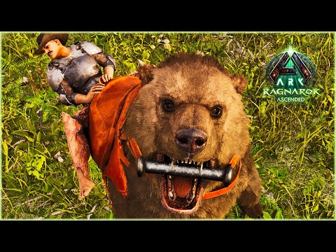 I Tamed Max Level DireBear: Ark Ragnarok Ep9
