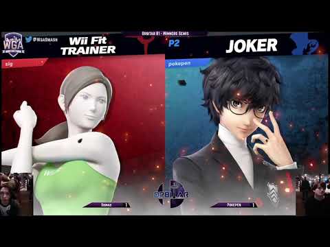 Signas (Wii Fit Trainer) vs. Pokepen (Joker) - Orbitar 81 - Winners Semis