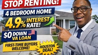 Lennar Ramsey Home Tour | Buy with 4.9% Interest Rate | Houston First-Time Buyer & VA Loan Deal