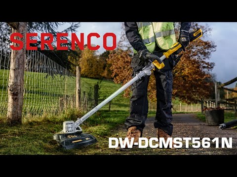 Žoliapjovė - trimeris DeWalt DCMST561N-XJ; 18 V (be akumuliatoriaus ir įkroviklio) video