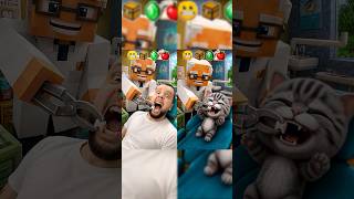 My Cat and I Bought EVERY Fruit From a Minecraft Villager 🍎😂 #memes