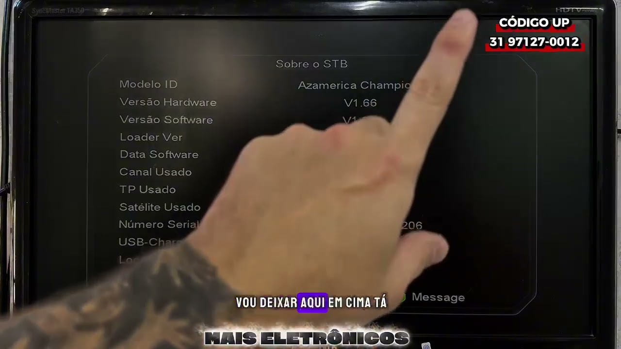 Nova atualização Solução para voltar a funcionar Azamerica S2005 HD em Setembro 2025
