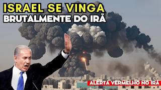 O maior ataque de Israel ao Irã! F 16 israelenses destroem refinaria de petróleo iraniana no Líbano!